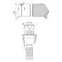 Naaipatroon Baby autoset, Burda 9233, Nl/Dui/En/Fr