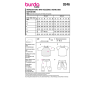 Patron Burda Kids 9246 combinaison bébé, taille 56-86, en français