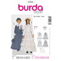 Patron Burda 2768 Biedermeier Robe, en français