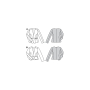 Naaipatroon blazer, Burda 6160, Dui/En/Fr