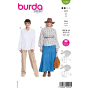 Naaipatroon Blouse, Burda 5700, Nl/Dui/En/Fr