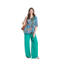 Naaipatroon blouse, Burda 5776 Nl/Dui/En/Fr