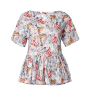 Naaipatroon blouse , Burda 5856, Dui/En/Fr