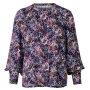 Naaipatroon blouse, Burda 5862, Nl/Dui/En/Fr