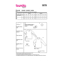 Naaipatroon blouse, Burda 5878, Nl/Dui/En/Fr