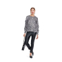 Naaipatroon blouse, Burda 5878, Nl/Dui/En/Fr