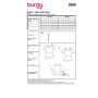 Naaipatroon blouse, Burda 5908, Nl/Dui/En/Fr