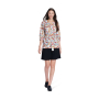 Naaipatroon blouse, Burda 5924, Nl/Dui/En/Fr
