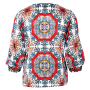 Naaipatroon blouse, Burda 5924, Nl/Dui/En/Fr