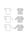 Naaipatroon Blouse, Burda 5961, Dui/En/Fr