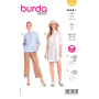 Pattern blouse, Burda 6001