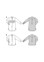Pattern blouse, Burda 6001