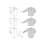 Naaipatroon blouse, Burda 6263, Dui/En/Fr