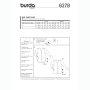 Naaipatroon bloes, Burda 6278, Dui/En/Fr