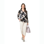 Naaipatroon bloes, Burda 6278, Dui/En/Fr
