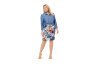 Blouse , Burda 6614, En/Ger/Fr