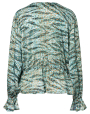 Naaipatroon blouse dames, Burda 5746, Nl/Dui/En/Fr