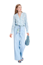 Naaipatroon blouse dames, Burda 5746, Nl/Dui/En/Fr