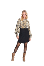 Naaipatroon Blouse Dames Burda 5775, NL/DE/GB/FR