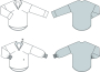 Naaipatroon Blouse Dames, Burda 5780, NL/GB/DE/FR