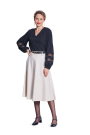 Naaipatroon Blouse Dames Burda 5785, NL/DE/GB/FR