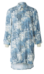 Naaipatroon Blouse Dames Burda 5800, Nl/Dui/En/Fr
