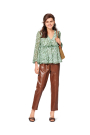 Pattern blouse en jurk, Burda 6023