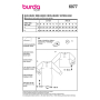 Pattern blouse en jurk, Burda 6077