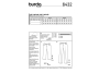 Patron Burda 6432 Pantalon, en français