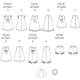 Patron Butterick 3405 combination bébé, 56- 68, en français