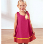 Patron Butterick 3772 robe enfant, taille 110- 122, en français