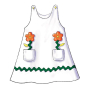 Patron Butterick 3772 robe enfant, taille 110- 122, en français