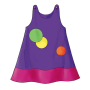 Patron Butterick 3772 robe enfant, taille 110- 122, en français