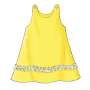Patron Butterick 3772 robe enfant, taille 110- 122, en français