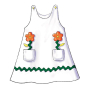 Naaipatroon Butterick 3772 kinderjurk, maat 86-104, Dui/En/Fr
