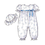 Patron Butterick 4110 combination bébé, one size, en allemand