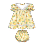 Patron Butterick 4110 combination bébé, one size, en allemand