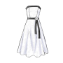 Patron Butterick 4443 robe, taille 42-46, en français