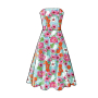 Patron Butterick 4443 robe, taille 42-46, en français