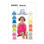 Patron Butterick 4503 combinaison fille, taille 92-116, en français