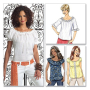 Patron Butterick 4685 t-shirt, taille 34-40, en français
