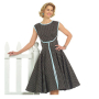 Patron Butterick 4790 robe rétro, taille 34-40, en français