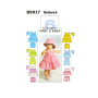 Patron Butterick 5017 combination bébé, onesize, en français