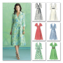 Patron Butterick 5030 robe, taille 34-40, en français