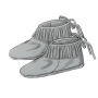 Patron Butterick 5233 chaussures historiques, Onesize, en français