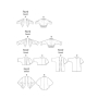 Naaipatroon Butterick 5529 Dames cardigan Size 32-40, Dui/En/Fr