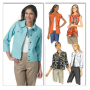 Patron Butterick 5616 veste, taille 40- 48, en français