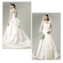 Patron Butterick 5731 robe de mariée, taille 32 - 40, en français