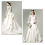 Patron Butterick 5731 robe de mariée, taille 40-46, en français