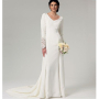 Patron Butterick 5779 robe de mariée, taille 30 - 38, en français